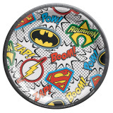 7" Justice League Heroes Unite Small Paper Plates