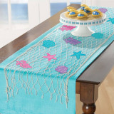 Mermaid Fishnet Table Runner