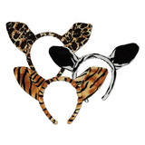 Soft Touch Animal Print Ears Headband