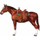 Jointed Horse Decoration 1 Count