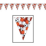 Sports Pennant Banner 1 Count