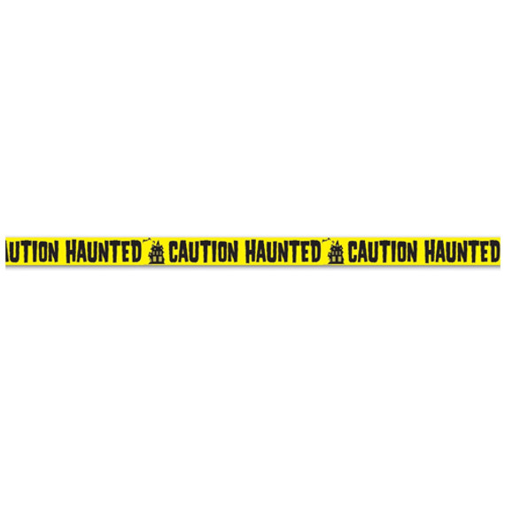 Caution Haunted Party Tape