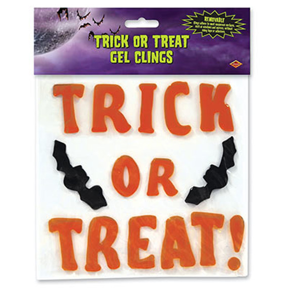 Trick Or Treat Gel Clings