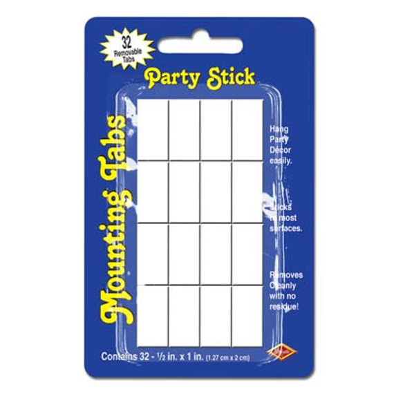 Party Stick Mounting Tabs