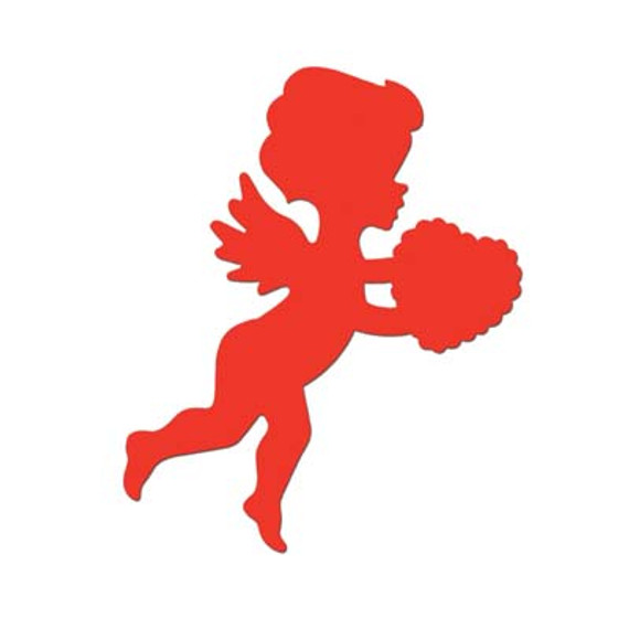 13" Printed Cupid Cutout