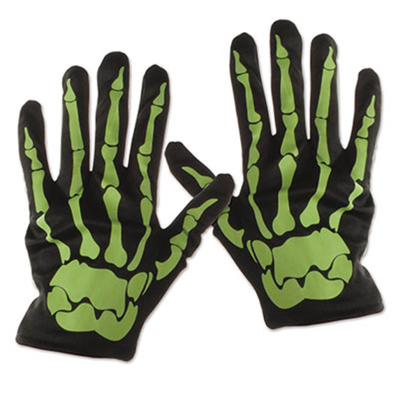 Nite-Glo Skeleton Gloves