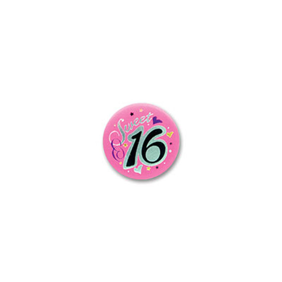 Sweet 16  Satin Button