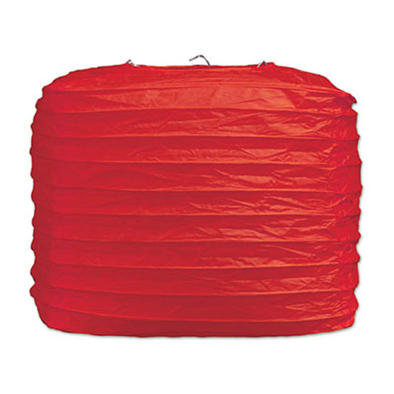 Square Paper Lanterns-Red