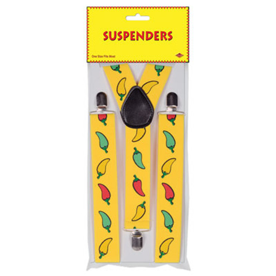 Chili Pepper Suspenders