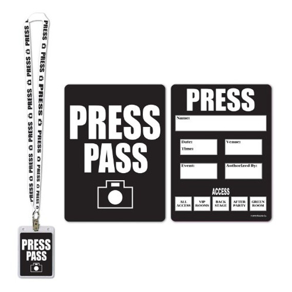 Press Party Pass