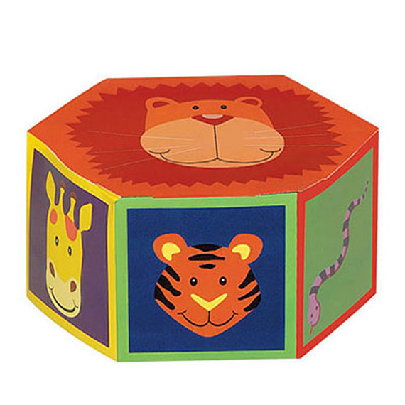 6  Jungle Animals Treat Boxes 6ct