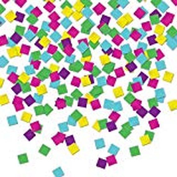 8-Bit Squares Confetti