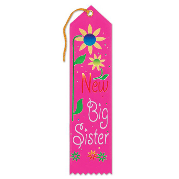 New Big Sister Award Ribbon