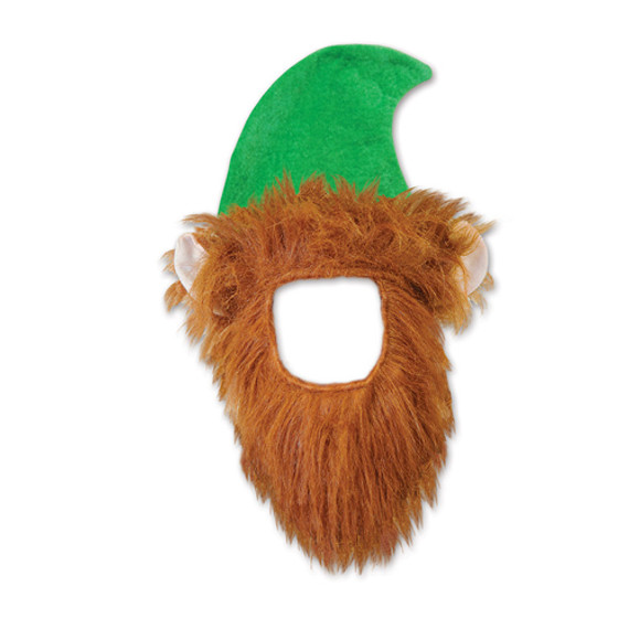 Green Hat with Beard