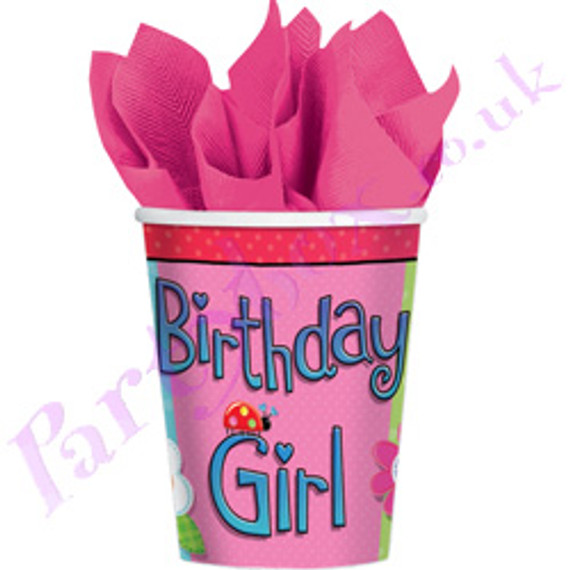 8 Garden Girl Cups