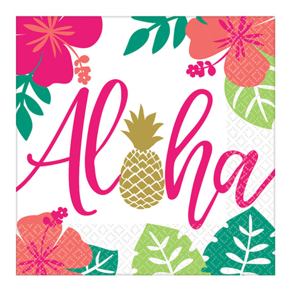 Luncheon Napkins Aloha