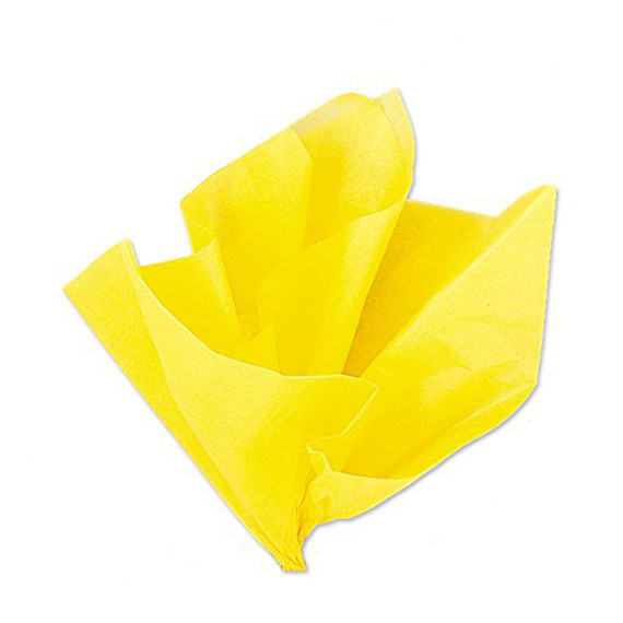 10 Ct Yellow Tissue Sheets