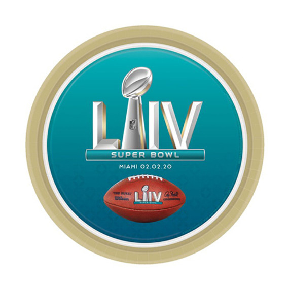 Super Bowl LIV 7" Plate