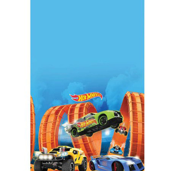 Hot Wheels Wild Racer Plastic Table Cover