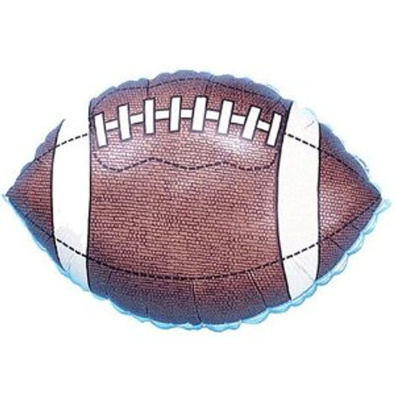 18 Inch Football Silverline Balloon