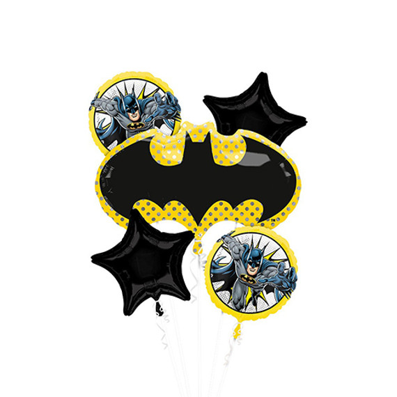 Batman Foil Balloon Bouquet