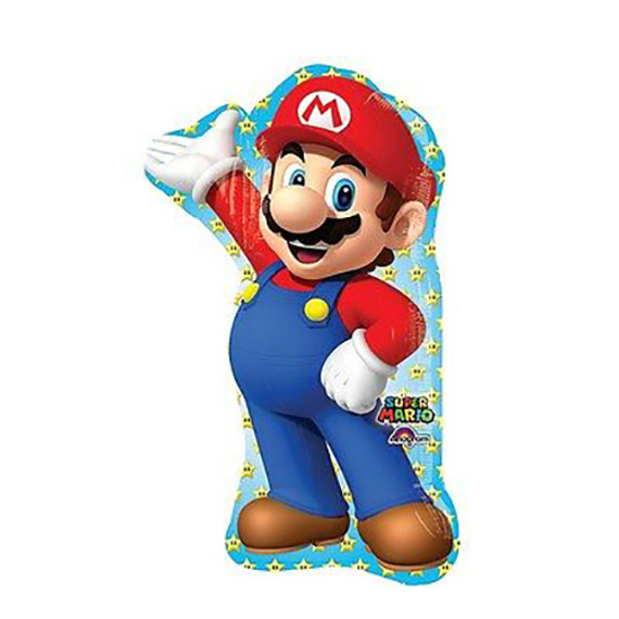 33" Super Mario Bros Jumbo Foil Balloon