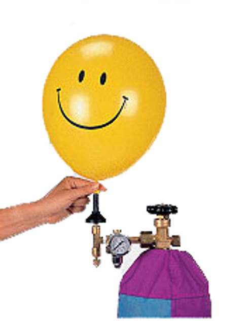 Helium for Mylar Balloon 46" to 50"
