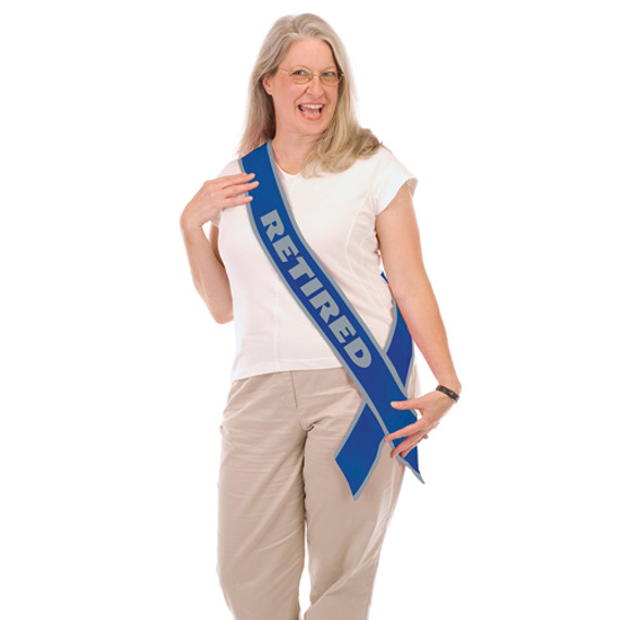 Retirement Sash