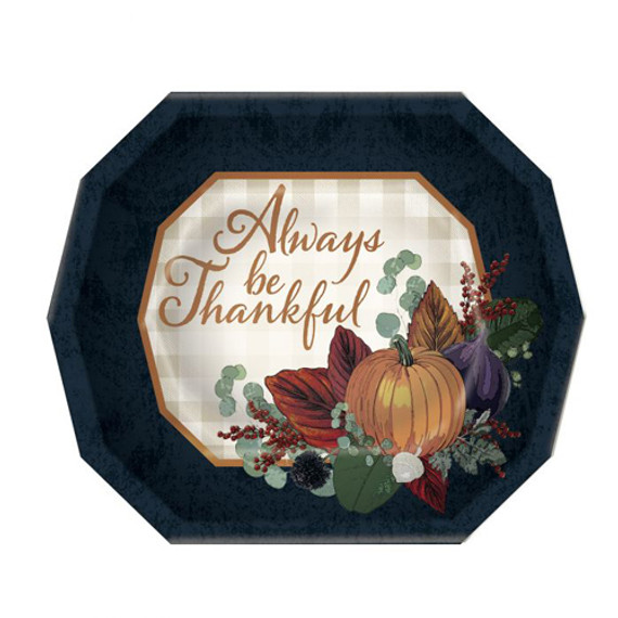 Fall Thanksgiving Dinner Plates