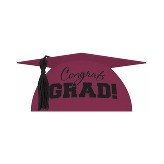 Berry Graduation Cap Cake Topper