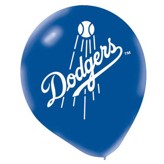 Los Angeles Dodgers Latex Balloons