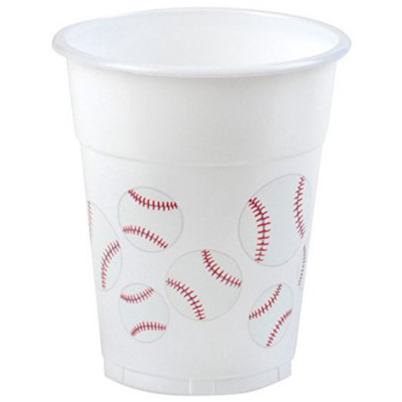 Plastic Baseball Cups