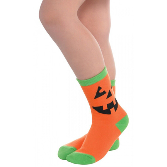 Pumpkin Crew Socks