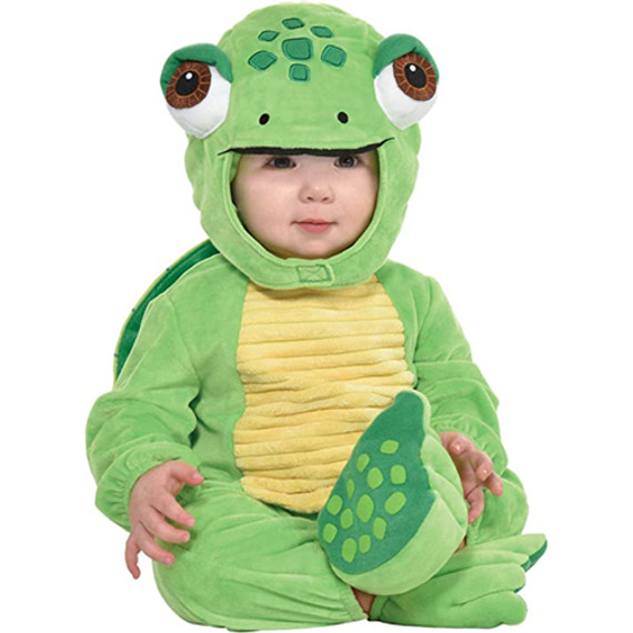Turtle Crawler Halloween Costume for Babies, 6-12 Months