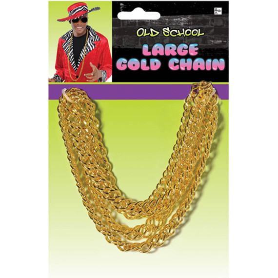 Large Gold Chain Necklace