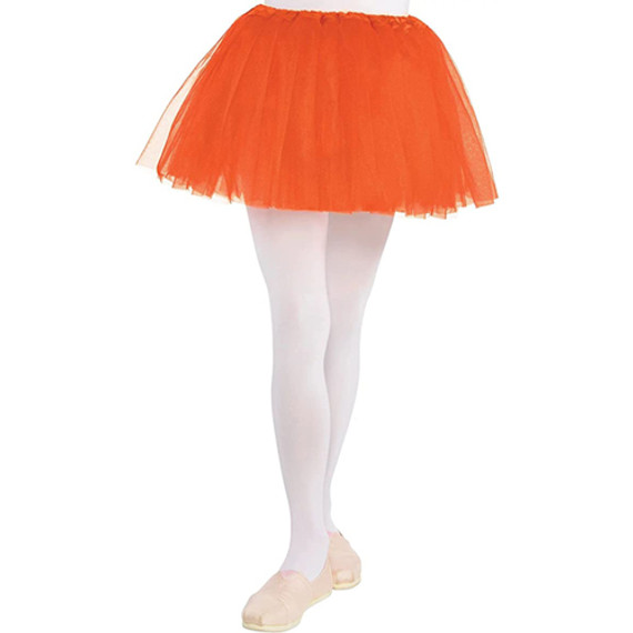 Child Tutu Skirt - Orange