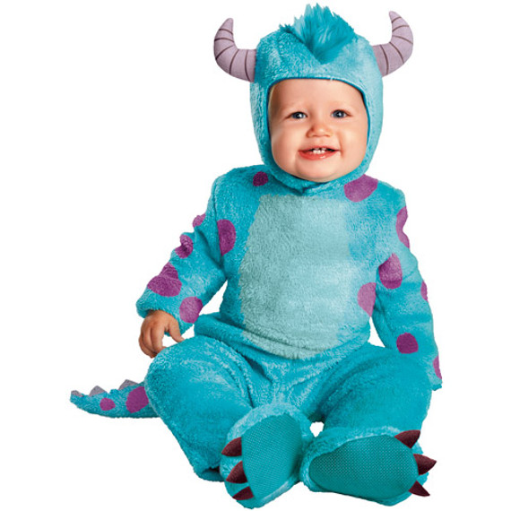 Monster University Classic Sulley Boys Fancy Dress Costume, Infants 12-18 Months