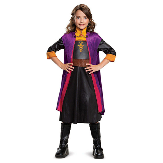 Frozen 2 Anna Classic Girls Fancy Dress Costume - XXSmall