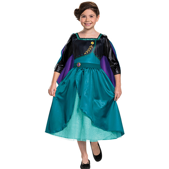 Disney Frozen 2 Queen Anna Fancy Dress Child Costume - Medium