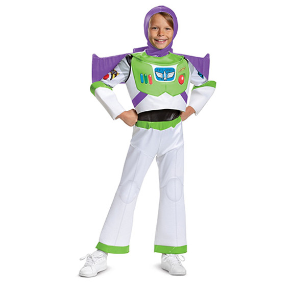 Toy Story Buzz Deluxe Boys Fancy Dress Costume - Medium