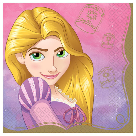 Disney Princess Once Upon a Time Rapunzel Lunch Napkins