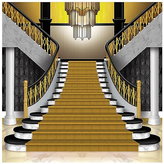 Great 20's Grand Staircase Photo Prop