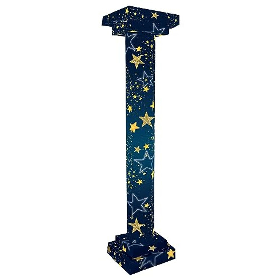 Starry Night 3-D Tall Column Props