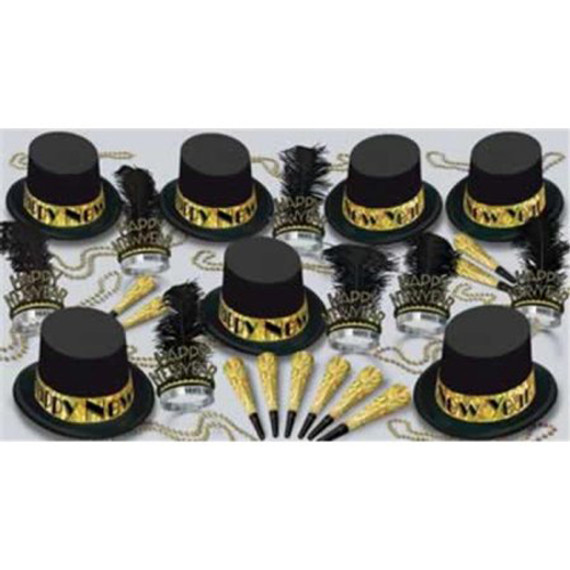 Gold Top Hat Assortment for 50
