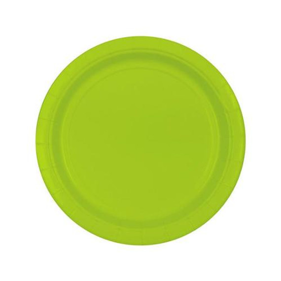 Kiwi Paper Lunch Plates
