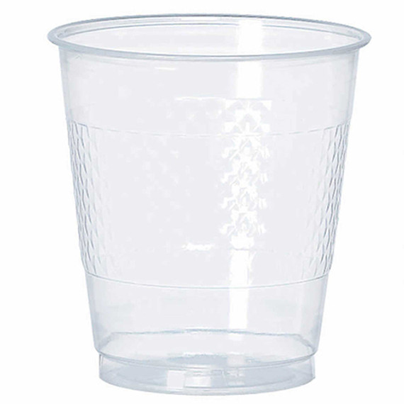 Clear Plastic Disposable Cold Cups - 9 Oz