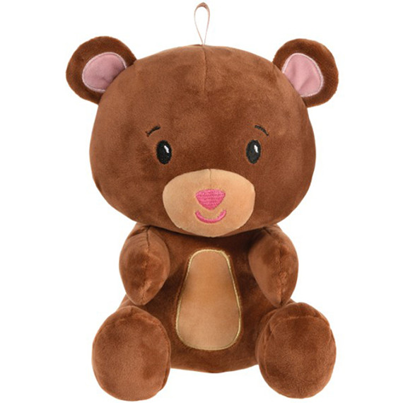 8" Brown Bear Plush Balloon Weights