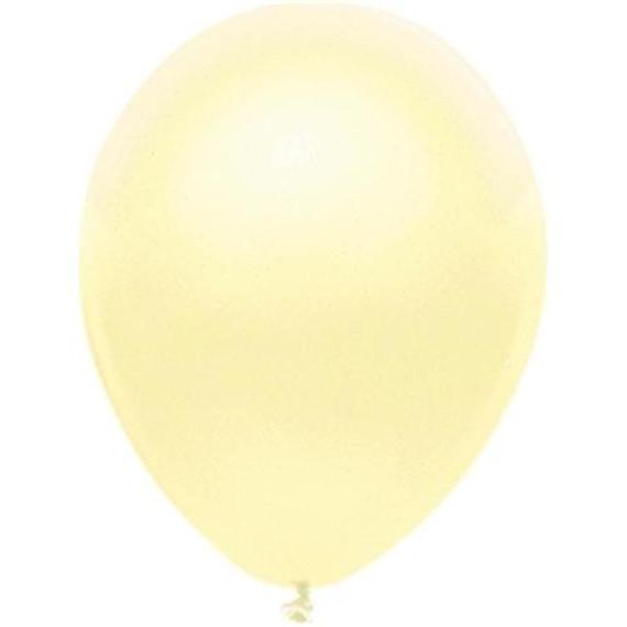11" Silk Ivory Latex Balloons