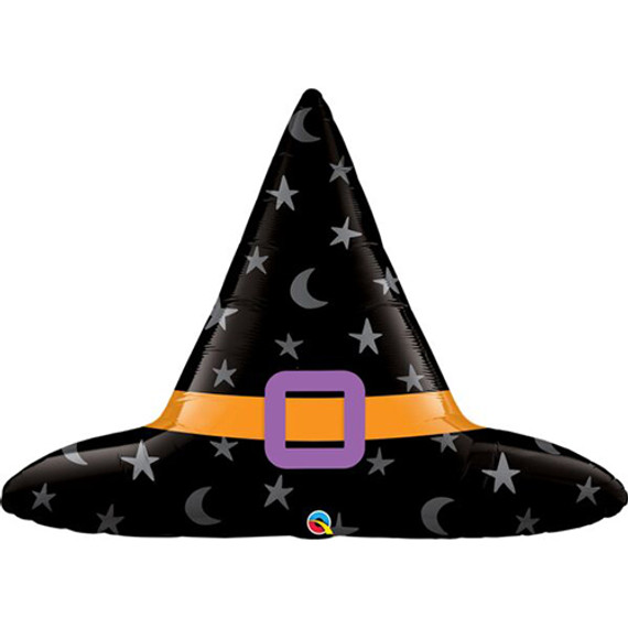 Witch's Hat Super Shape Foil Balloon - 40"