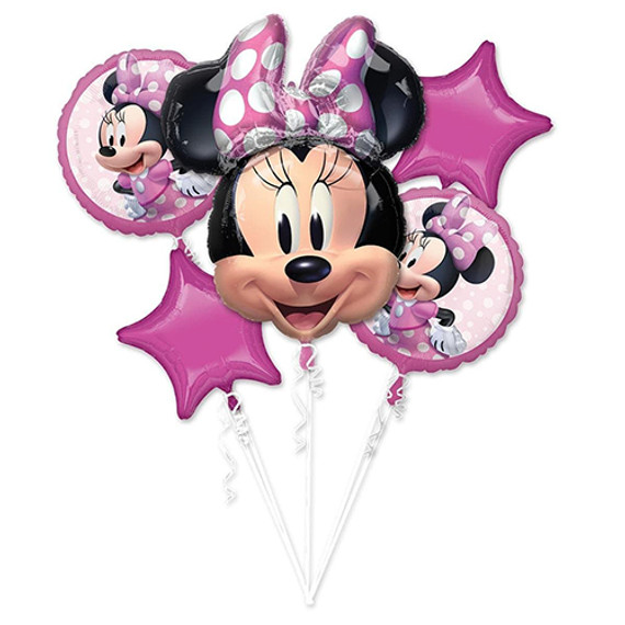 Minnie Mouse Forever Balloons Bouquet